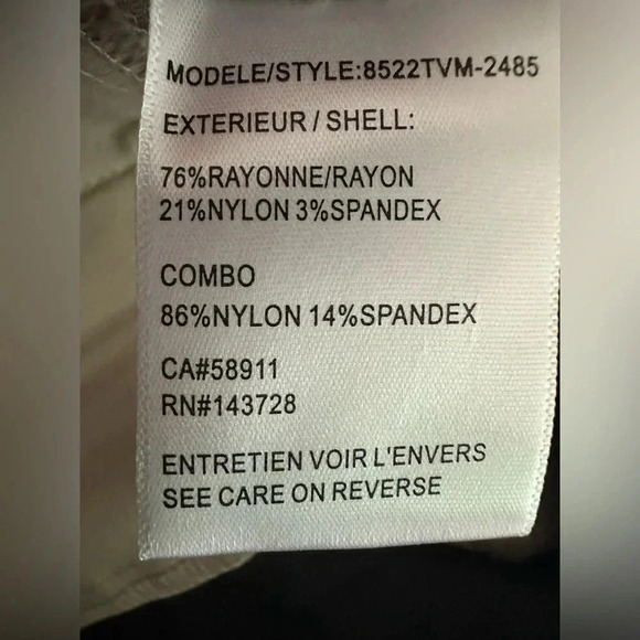 Tribal stitch fix khaki cuffed cropped maternity pants NWT - Picture 8 of 11